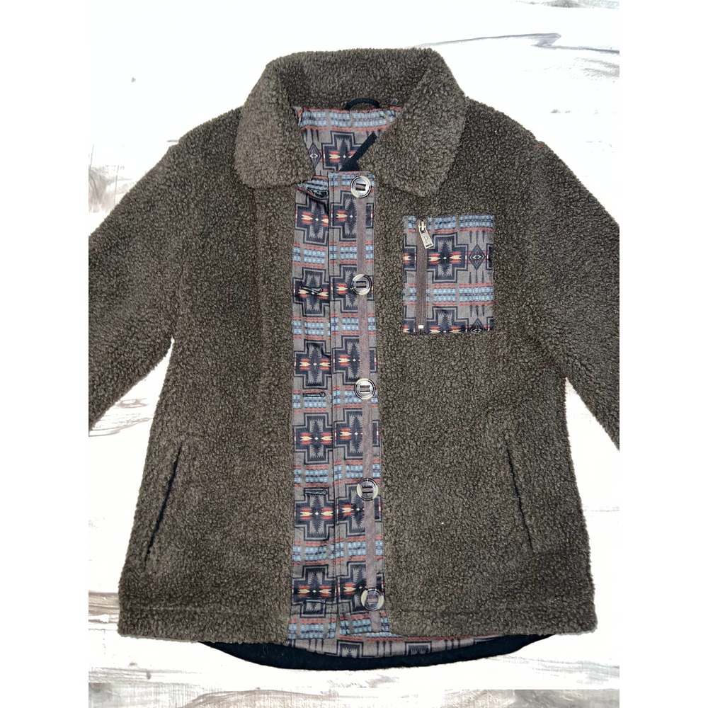 Pendleton Teddy Tribal Pattern Jacket